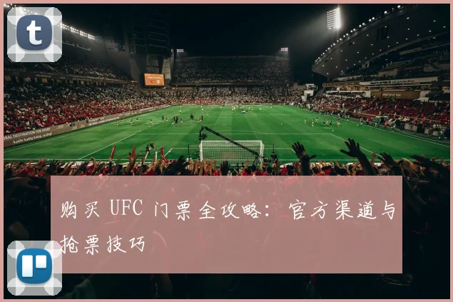 购买 UFC 门票全攻略:官方渠道与抢票技巧